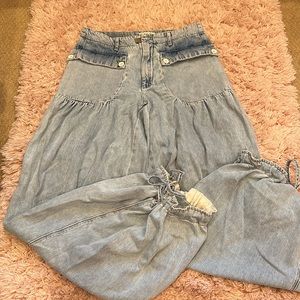 🦋 free people lotus jeans size 27